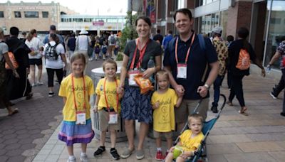 Families with children encouraged by National Eucharistic Congress