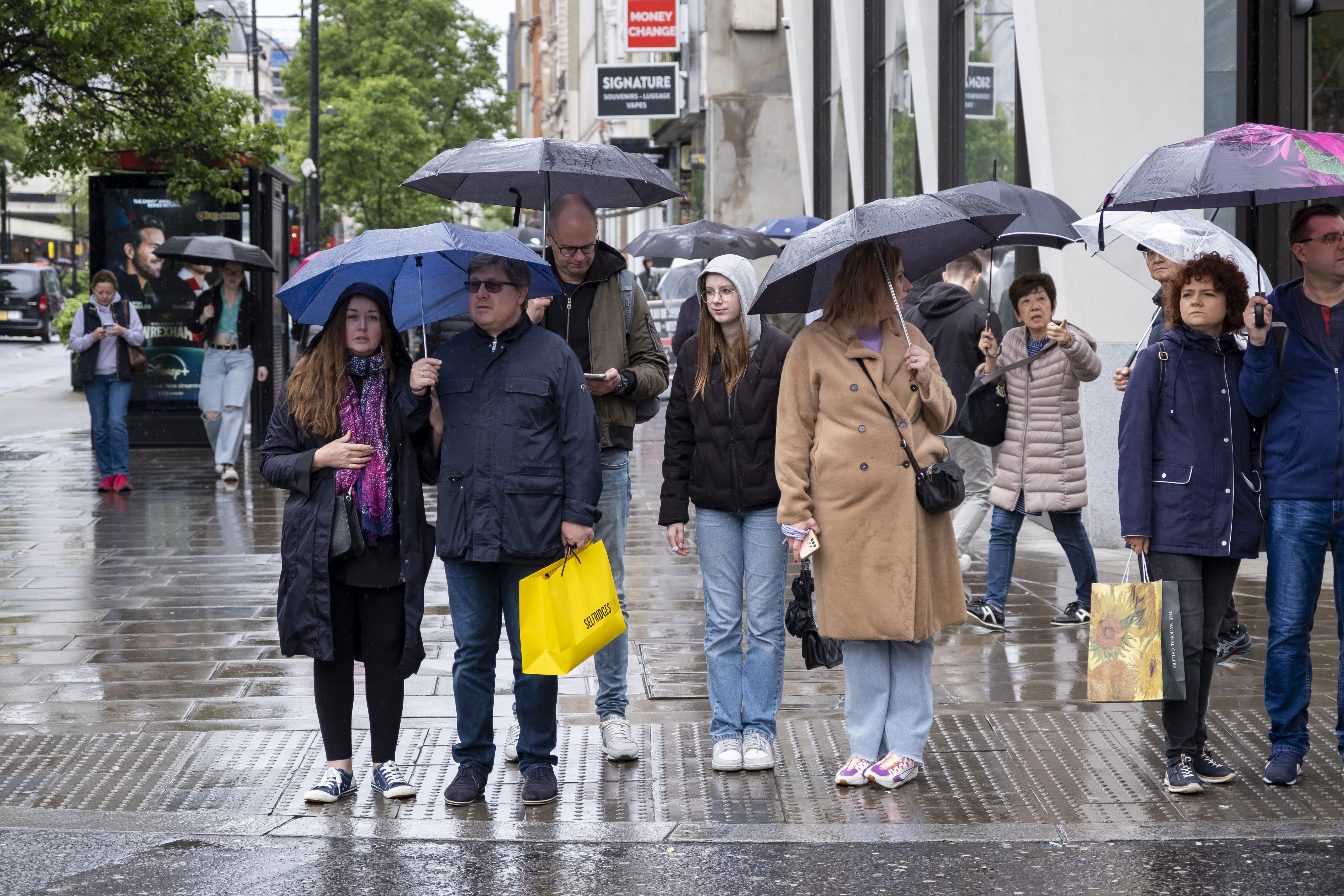 FTSE 100 LIVE: European markets down as UK retail sales fall more than expected in wet April