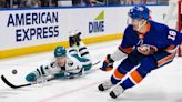 Islanders allow four unanswered goals, blow another third-period lead in OT loss to Sharks