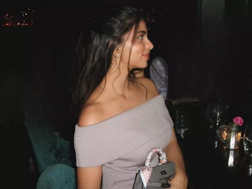 Suhana Khan's nightout look is all the style inspiration Gen Z needs - Times of India