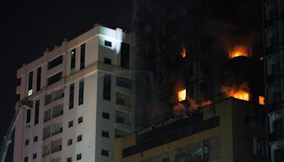 Fire erupts in south Mumbai high-rise, many feared stranded