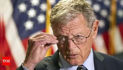 Former US Senate Jim Inhofe, defense hawk who called human-caused climate change a 'hoax,' dies at 89 - Times of India