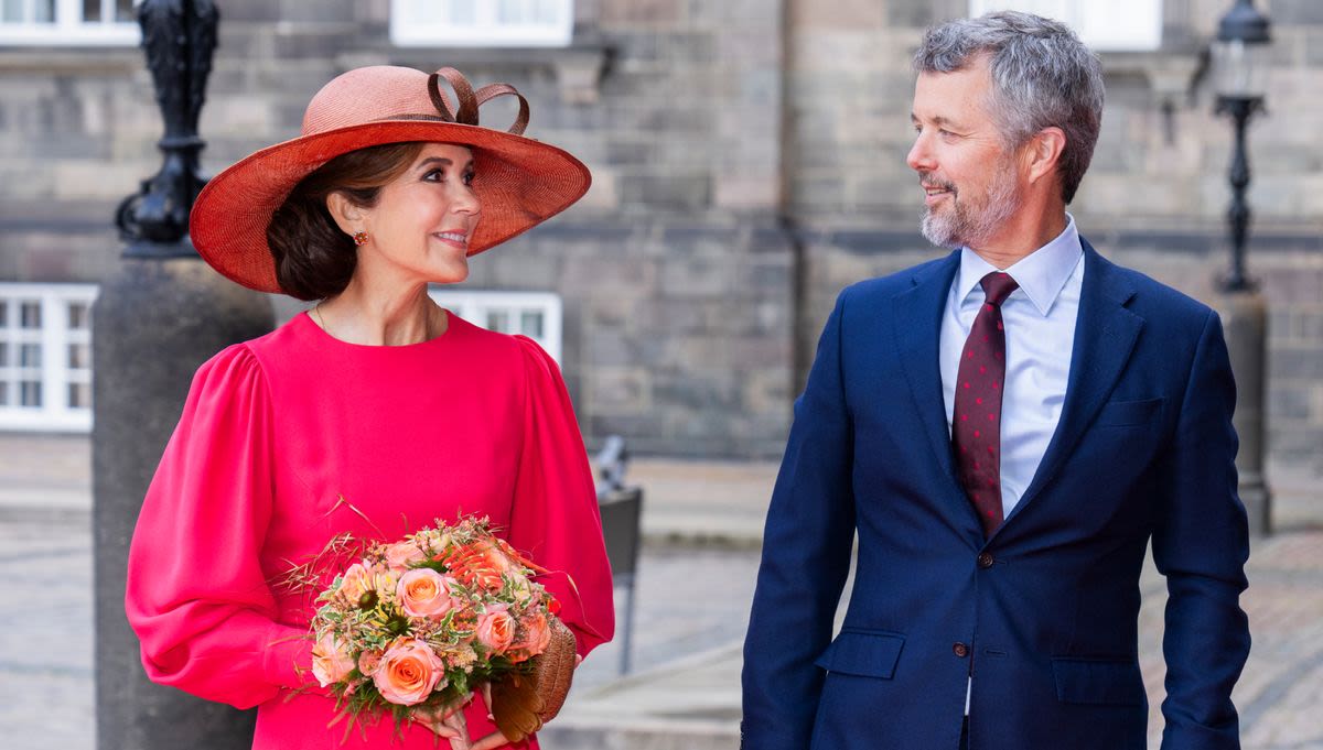 Queen Mary of Denmark Outfit Repeats in a Memorable Hot Pink Dress