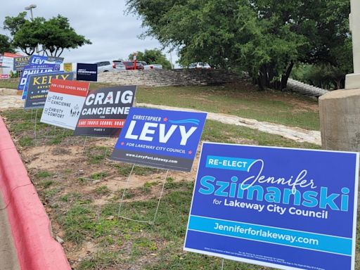 Lakeway City Council early voting results show Brynteson, Szimanski and Sherman leading