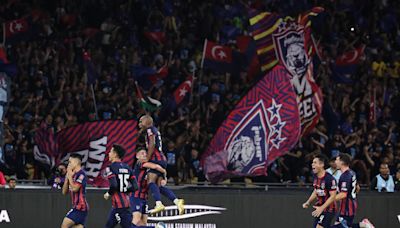 JDT ranked fifth best team in Asia, tops Southeast Asia