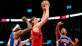 Olynyk thriving as Raptors playmaking centre with Poeltl, Quickley and Barnes out