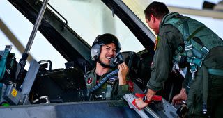 Mission 600: Joey Logano doubles down with 77th Fighter Squadron 'Gamblers'