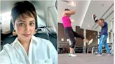 Hina Khan shares workout video post breast cancer surgery: Doing what I promised