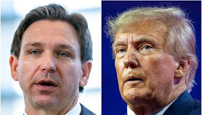 Trump y DeSantis se reúnen en privado en Florida, según informes - El Diario NY