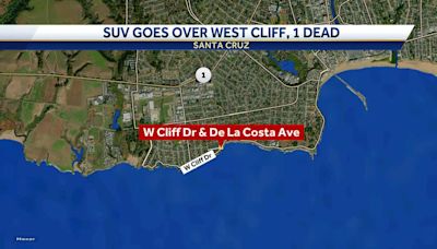 Driver being pursued by California State Parks killed in crash after driving off West Cliff Dr.