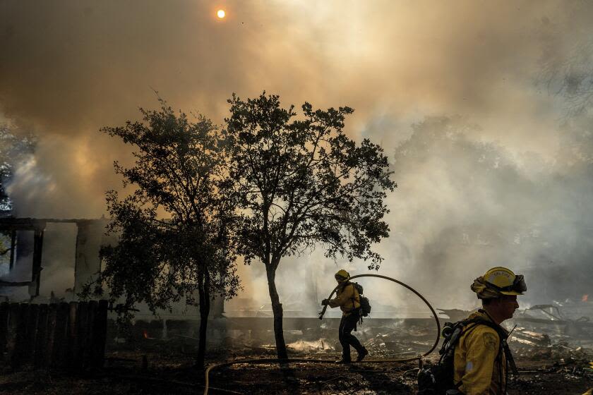 Scores of structures damaged in Northern California, Nevada fires