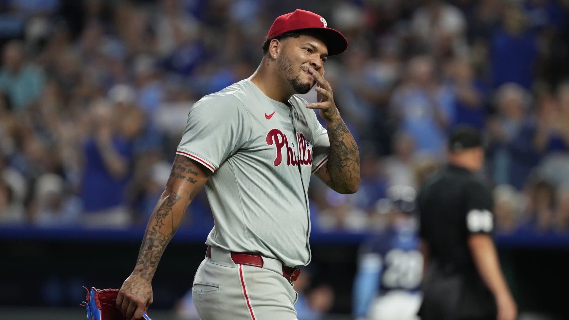 Phillies demote struggling right-hander Walker to bullpen for stretch run