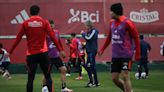 Con Darío Osorio como figura: Ricardo Gareca sonríe el día previo al viaje de la Roja a Estados Unidos - La Tercera