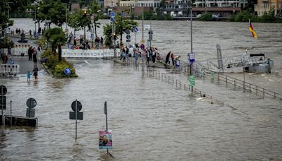 Firefighter killed, ICE train derails as catastrophic flooding continues in southern Germany
