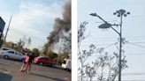 Video: Helicóptero se desploma en la Ciudad de México