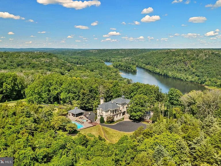 Delaware River estate awaits highest bidder. Check out this mansion in Bucks County