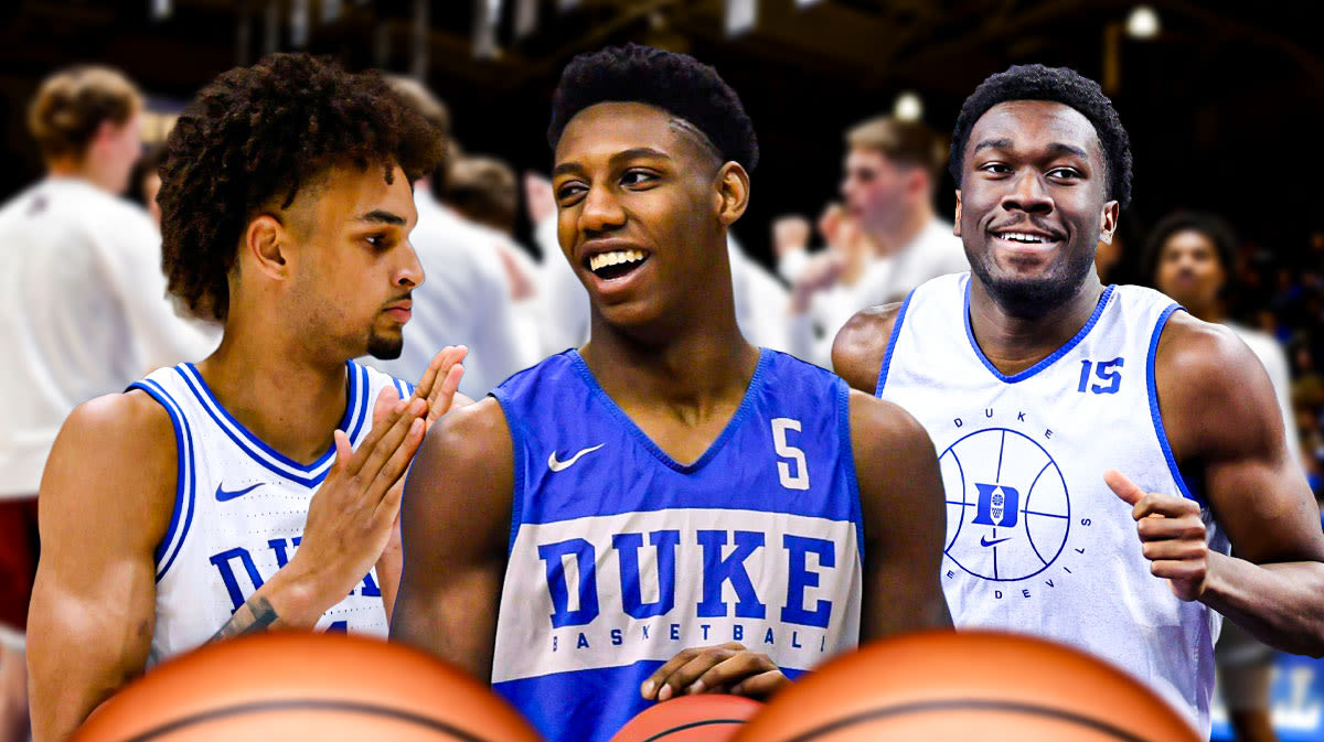 Dereck Lively II, RJ Barrett make awesome Duke basketball move