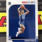 Poole 新人卡 2019-20 Hoops Jordan Poole RC