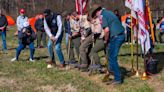 Williamson Scout troops and Christ Community Church break ground on new meeting area