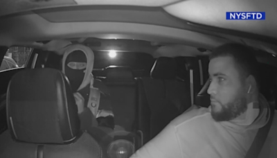 Video: Masked passenger shoots at moving livery cab in the Bronx