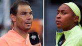 Rafael Nadal's three-word French Open comment to Coco Gauff left her speechless