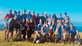 Rugby club smashes fundraising target for local pre-school with 100km coast hike