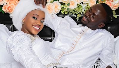 Sadio Mane celebrates as star's teenage wife graduates school