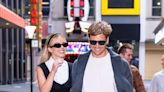 Sydney Sweeney and Glen Powell Step Out Together Arm-in-Arm as They Promote Their Romantic Comedy