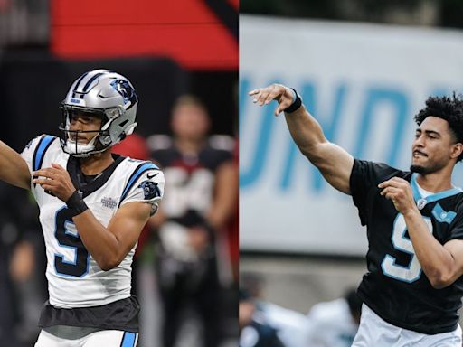Panthers QB Bryce Young appears to have bulked up since last season