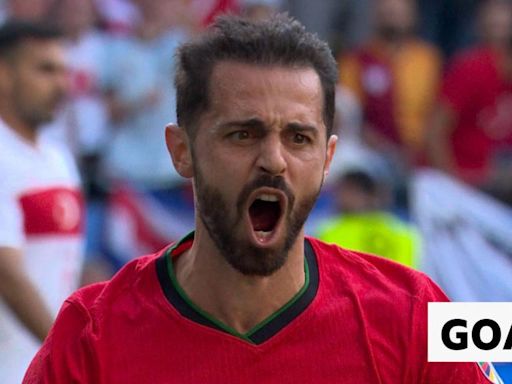 Euro 2024: Bernardo Silva scores Portugal opener against Turkey