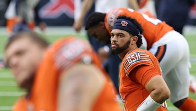 Chicago Bears QB Caleb Williams is ‘a little bruised up’ after 7-sack game in Week 2 loss