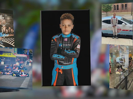 10-year-old go-kart driver dreams of racing NASCAR Chicago Street Race