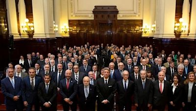 La Corte, jueces federales, legisladores, gremios y una foto juntos en el Consejo de la Magistratura