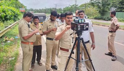 Mangaluru: Police launch speed detection radar gun experiment, several cases filed