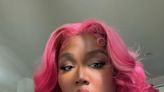Hot Pink! Lizzo Unveils New Fuchsia Hair Transformation
