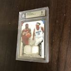 LEBRON JAMES  ANTHONY 04-05 SPX 第2年雙人球衣卡 鑑定 BGS 9 銀標 全世界只3張