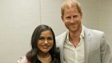 Prince Harry Meets Mindy Kaling at a Mental Health Event in San Francisco