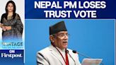 Nepal PM Quits After Losing Trust Vote; KP Sharma Oli May Succeed