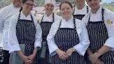 St. Helena Farmers' Market: CIA students serve up a treat