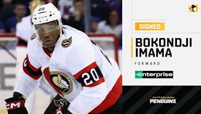 Penguins Sign Forward Bokondji Imama to a One-Year Contract | Pittsburgh Penguins