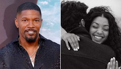 ...Foxx Says Fiancé Joe Hooten Included Her Parents Jamie Foxx and Connie Kline in His Proposal: 'It Was Really...