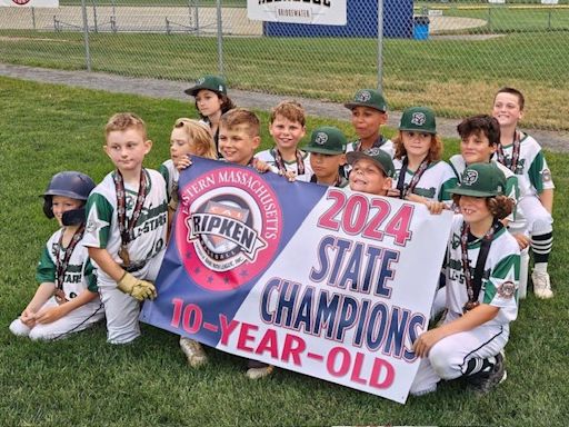 State champions Dennis-Yarmouth 10U Baseball heads to New England Regional Tournament