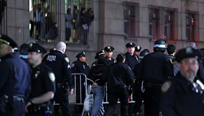 Gaza-Protest: Polizei räumt besetztes Uni-Gebäude in New York - Dutzende Festnahmen