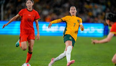 Catley to lead Australian women's soccer squad at the Paris Olympics in Sam Kerr's absence