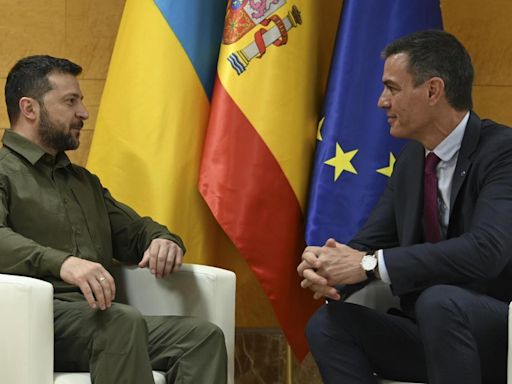 Zelenski planea viajar a España este lunes tras suspender su anterior visita