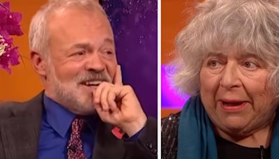 Graham Norton Shares The 1 Reason He 'Feels Bad' For Frequent Talk Show Guest Miriam Margolyes