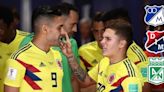 Algunos de los jugadores de la selección Colombia que regresaron al equipo de sus amores