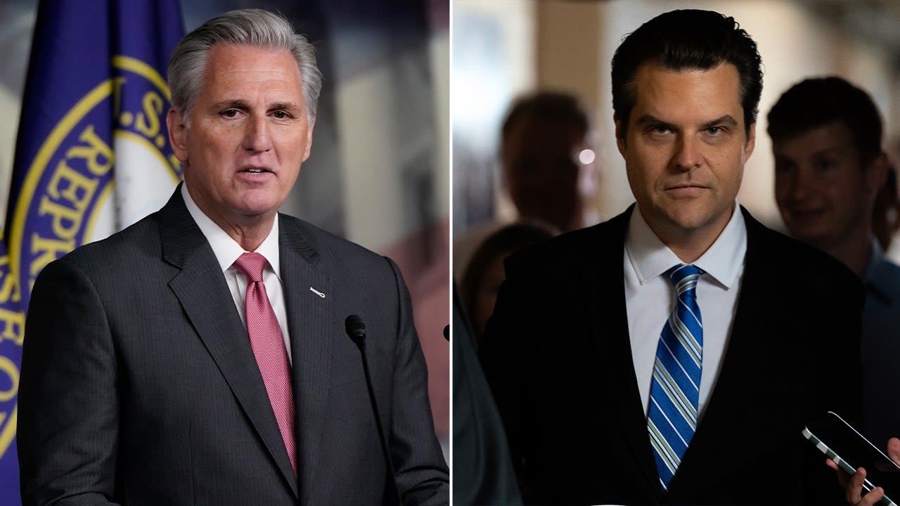 Kevin McCarthy: Matt Gaetz broke Republican majority