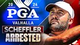 Scheffler, charged with assault after officer dragged near fatal crash, tees off at PGA Championship - KYMA