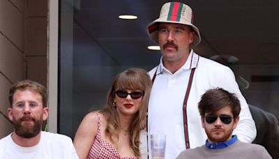 Taylor Swift and Travis Kelce serve couple goals at the US Open final